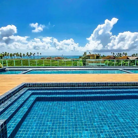 PORTO DE GALINHAS - CUPE - FLAT VARANDA com VISTA ao MAR - ROOFTOP com PISCINA-2